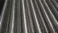 Stainless Steel Rib Lath Mesh , Hot Galvanized Expanded Metal Mesh