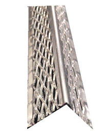 Drywall 5mm Edge Aluminium Angle Bead Round Nose Metal With Diamond Mesh Wings