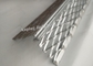 0.45mm Thickness Aluminium Angle Bead , Expanded Metal Corner Plaster Beads